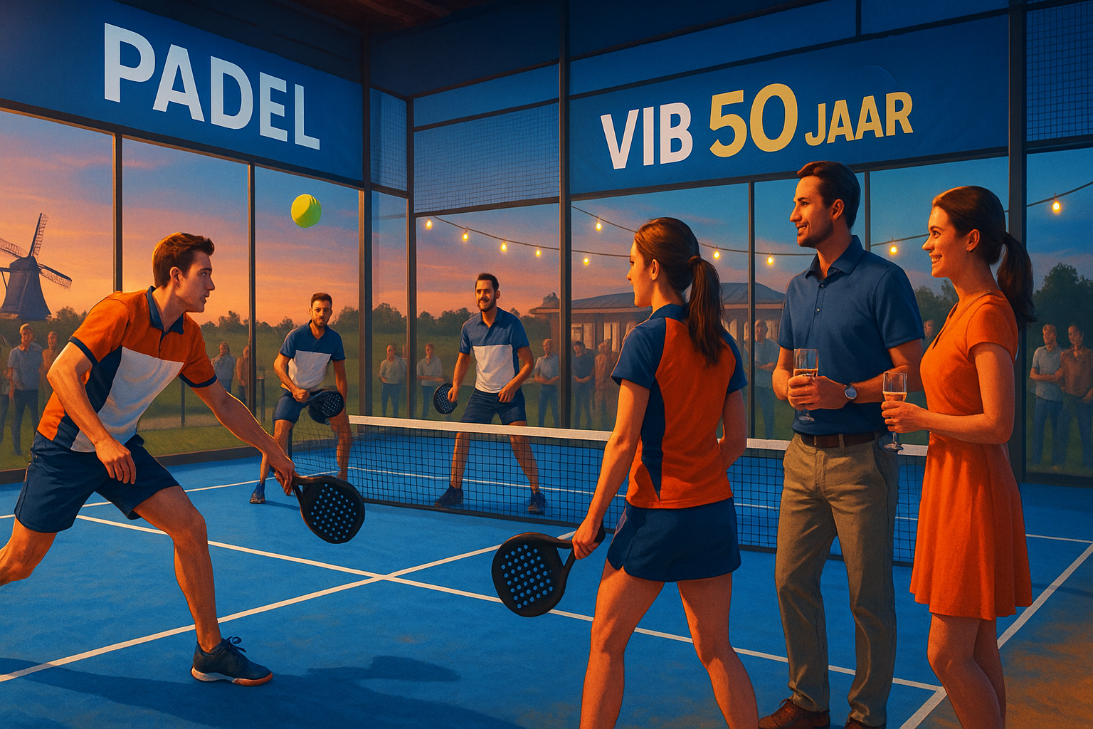 Padel event VIB Sportief
